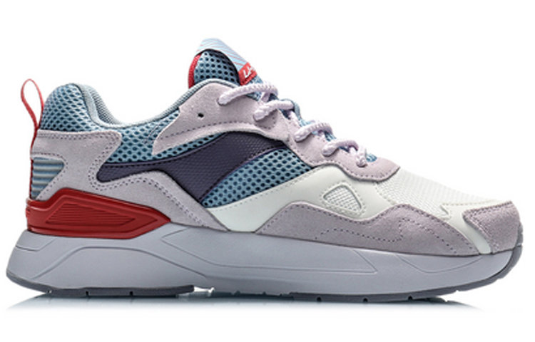 Order (Women) Li-Ning Glory 'White Purple Blue' AGCQ172-3