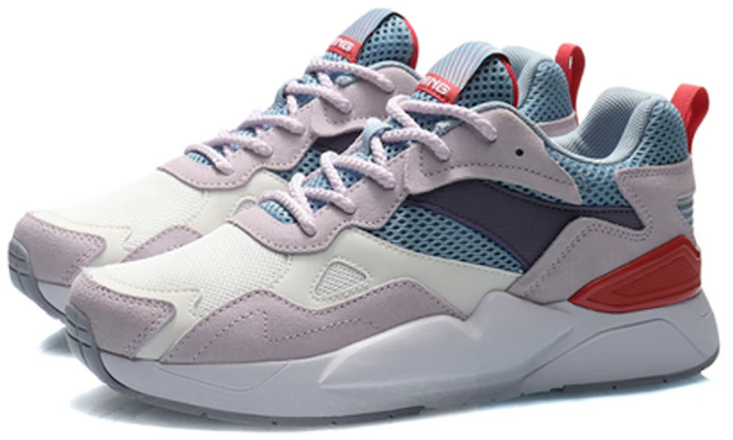 (Women) Li-Ning Glory 'White Purple Blue' AGCQ172-3 Lookbook (Women) Li-Ning Glory 'White Purple Blue' AGCQ172-3
