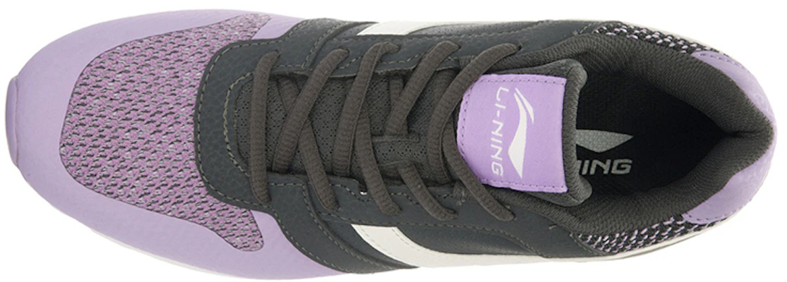 (Women) Li-Ning Glory Retro 'Purple Black' ARCL018-4 Lookbook (Women) Li-Ning Glory Retro 'Purple Black' ARCL018-4