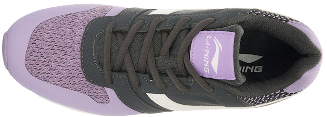 (Women) Li-Ning Glory Retro 'Purple Black' ARCL018-4 Lookbook (Women) Li-Ning Glory Retro 'Purple Black' ARCL018-4