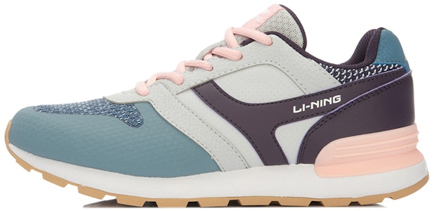 李宁榮耀復古經典跑步鞋 女款 藍灰 Buy 李宁榮耀復古經典跑步鞋 女款 藍灰