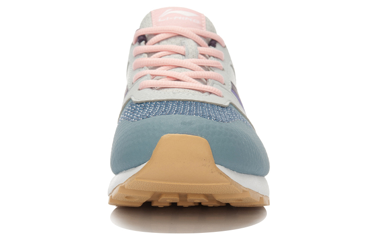 Shop (Women) Li-Ning Glory Retro Running Shoes 'Blue Grey' ARCL018-3