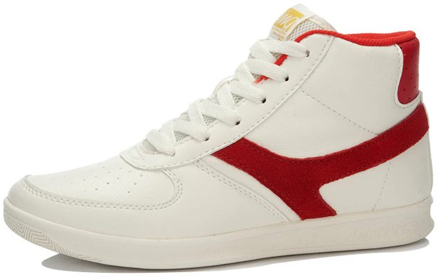 (W) Li-Ning Grand Slam HI ''Weiß Rot Straßenversion'' ALAL068-2 Lookbook (W) Li-Ning Grand Slam HI ''Weiß Rot Straßenversion'' ALAL068-2
