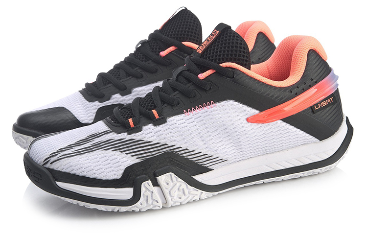 Lookbook (Women) Li-Ning Ground Flying Lite 'Black White Orange' AYTQ022-1