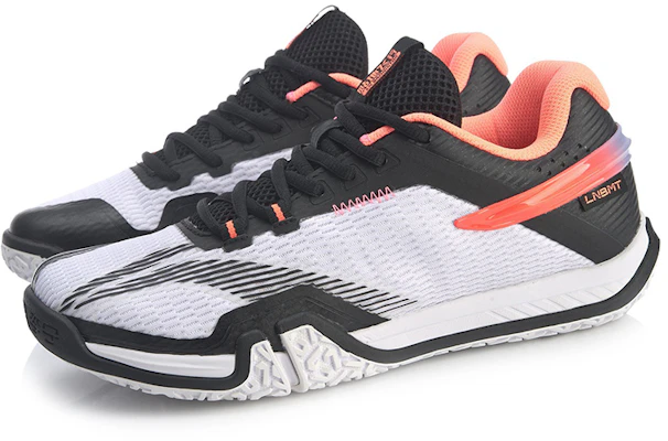 (Women) Li-Ning Ground Flying Lite 'Black White Orange' AYTQ022-1 Lookbook (Women) Li-Ning Ground Flying Lite 'Black White Orange' AYTQ022-1