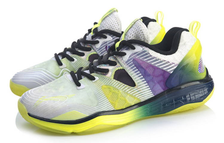 Lookbook (W) Li-Ning Gyrfalcon ''Bianco Viola Verde'' AYAQ006-1