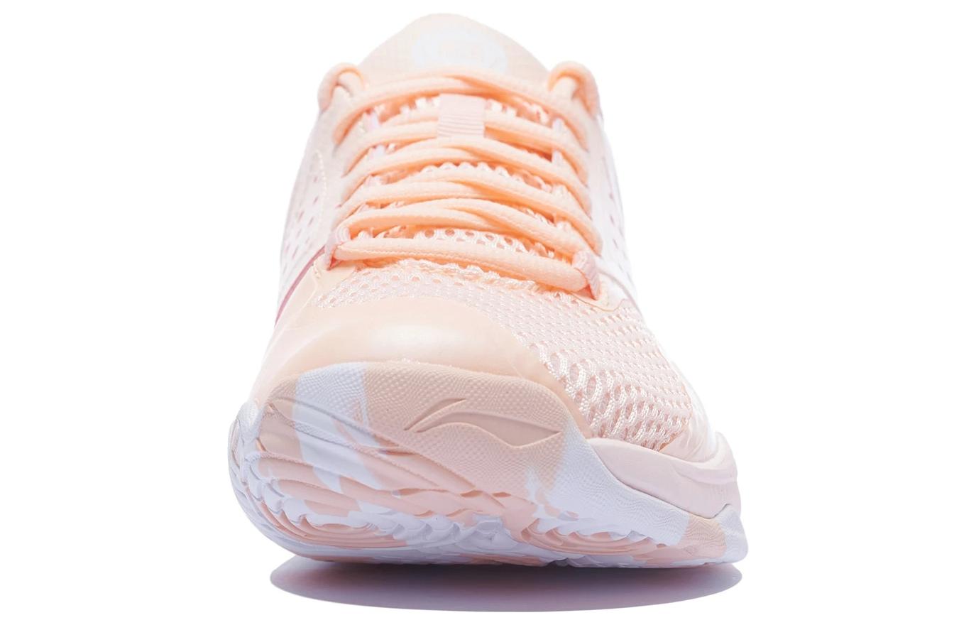 Purchase LiNing李寧 戰戟 TD 減震回彈 低筒 羽毛球鞋 女款 螢光橘粉