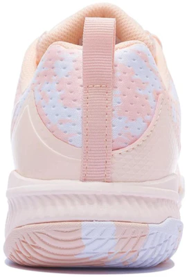 LiNing李寧 戰戟 TD 減震回彈 低筒 羽毛球鞋 女款 螢光橘粉 Details for LiNing李寧 戰戟 TD 減震回彈 低筒 羽毛球鞋 女款 螢光橘粉