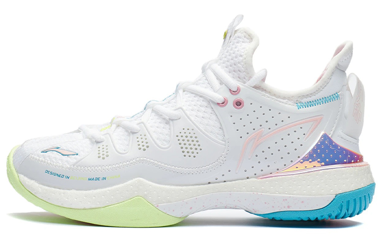 (Women) Li-Ning Halberd 3 'White Blue Green' AYAR024-1