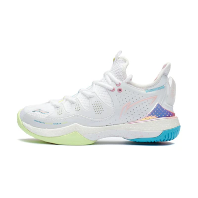 (W) Li-Ning Halberd 3 'White Blue Green'