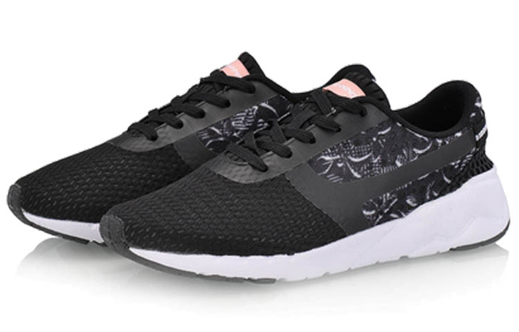 Lookbook (W) Li-Ning Heather ''Zwart Wit'' AGCM054-54