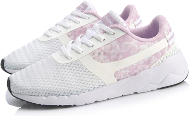 (W) Li-Ning Heather ''Roze Grijs'' AGCM054-55 Lookbook (W) Li-Ning Heather ''Roze Grijs'' AGCM054-55