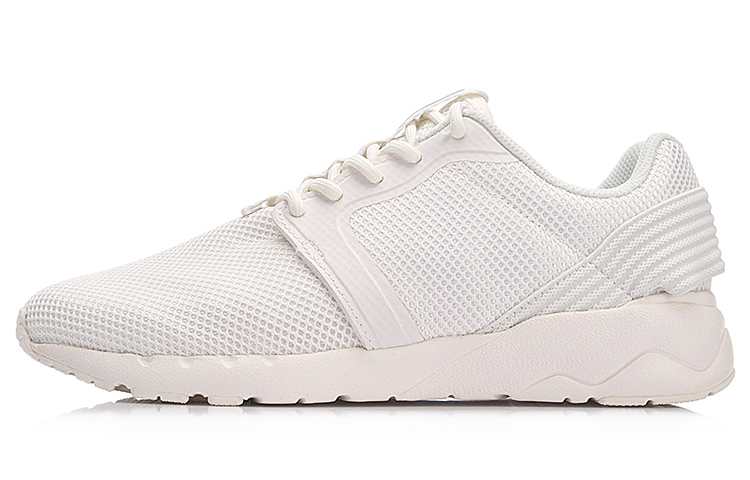 (Women) Li-Ning Heather 'White Casual Runner' AGCN098-2