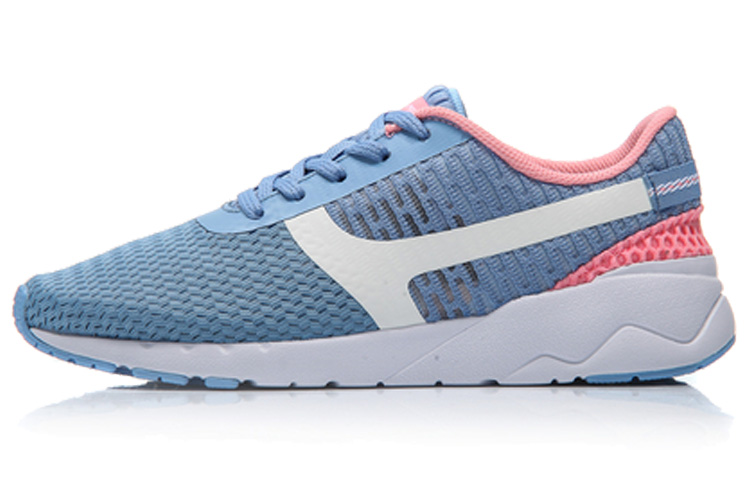(Women) Li-Ning Heather Breathable Wear-resistant Classic Casual Shoe Blue AGCM054-3
