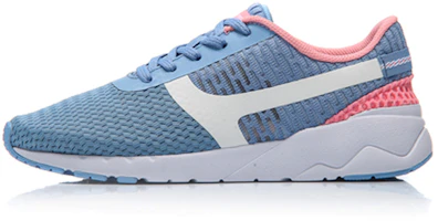 (Women) Li-Ning Heather Breathable Wear-resistant Classic Casual Shoe Blue AGCM054-3 (Women) Li-Ning Heather Breathable Wear-resistant Classic Casual Shoe Blue AGCM054-3