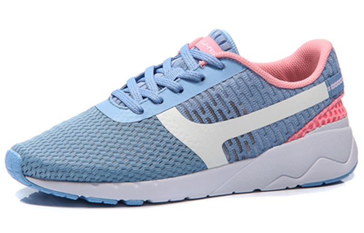 Order (W) Li-Ning Sepatu Casual Klasik Tahan Udara dan Gesekan Biru AGCM054-3