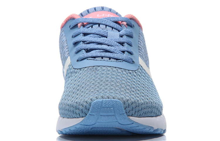 Lookbook (W) Li-Ning Sepatu Casual Klasik Tahan Udara dan Gesekan Biru AGCM054-3
