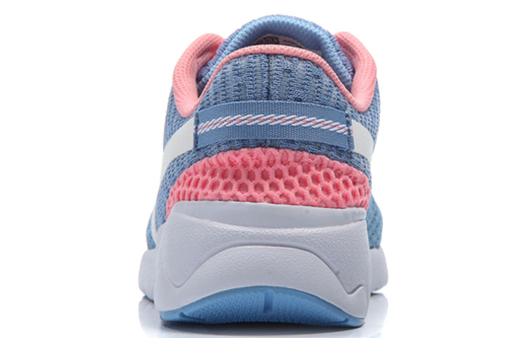 Shop (W) Li-Ning Sepatu Casual Klasik Tahan Udara dan Gesekan Biru AGCM054-3