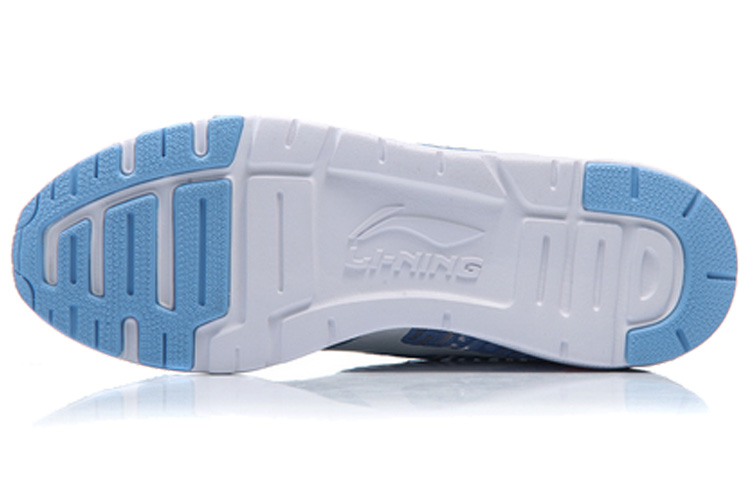 Purchase (W) Li-Ning Sepatu Casual Klasik Tahan Udara dan Gesekan Biru AGCM054-3