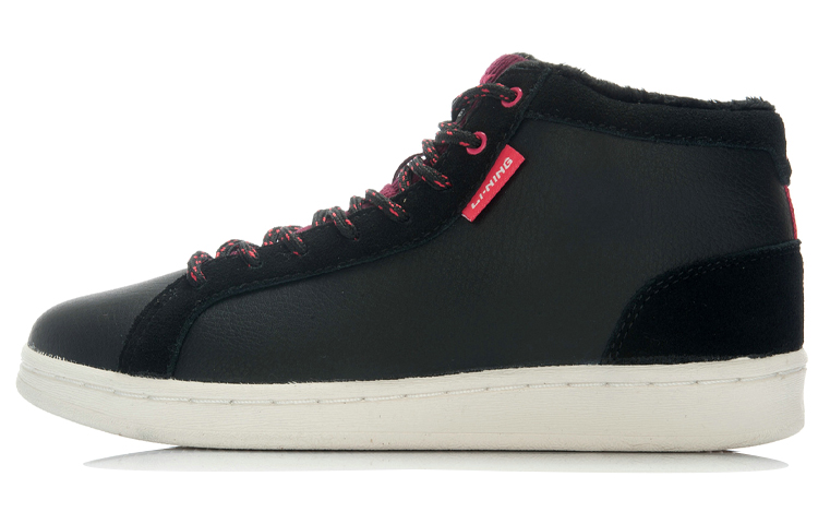 (Women) Li-Ning High-Top 'Black Red' ALCH182-1