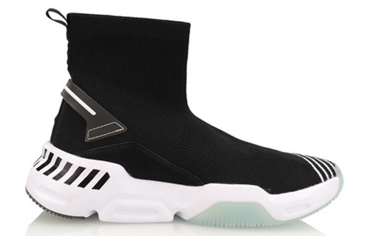 Order (W) Li-Ning High-Top 'Hitam Putih' LLAN066-2