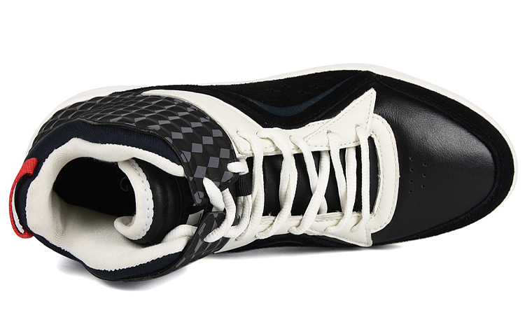 Lookbook (W) Li-Ning High-Top 'Hitam Putih' LLKL022-2