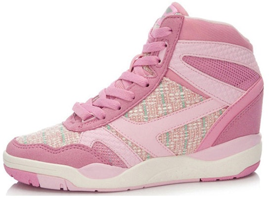 (W) Li-Ning Kasut Tinggi Kasual 'Pink' ALCK112-3 Lookbook (W) Li-Ning Kasut Tinggi Kasual 'Pink' ALCK112-3