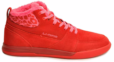 Order (W) Li-Ning High-Top Freizeit ''Rot'' Sneakers ALCH118-4