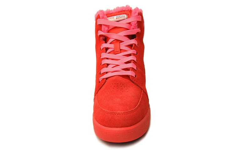 Shop (Women) Li-Ning High-Top Casual 'Red' ALCH118-4