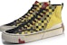 (W) Li-Ning Kasut High-Top Kasual 'Yellow Checkerboard' AGCP424-2
