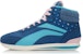 (W) Li-Ning Sneakers Kasual Tinggi 'Biru Putih' ALCK122-1