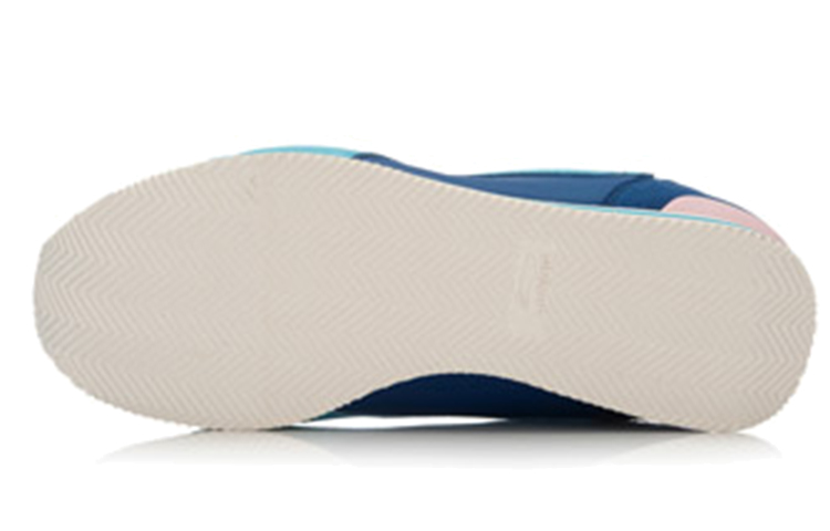 Shop (Women) Li-Ning High-Top Casual Sneakers 'Blue White' ALCK122-1