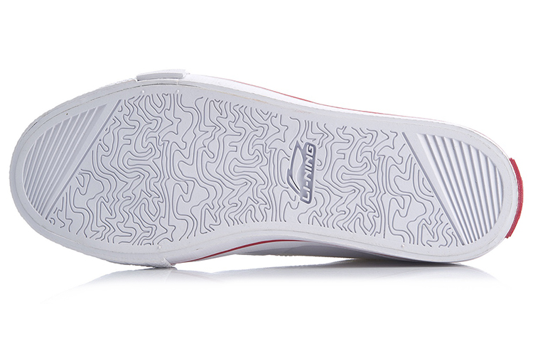 Purchase (Women) Li-Ning High-Top Casual Sneakers 'White Red' AGCQ026-5