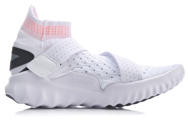 Order (W) Li-Ning Kasut Lari High-Top 'White Wrap-Flexible' AFHP016-1