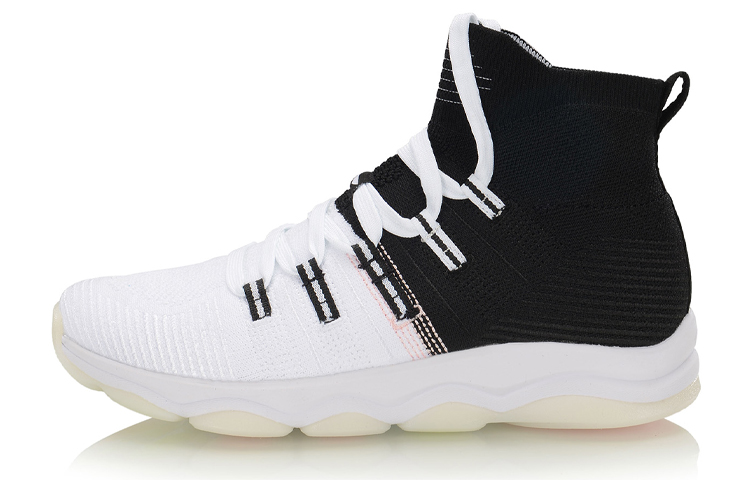 (Women) Li-Ning High-Top Running Shoes /Black AFJP036-1