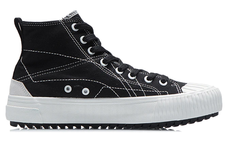 Order (W) 李宁高帮运动鞋 '黑白' AGCR288-2