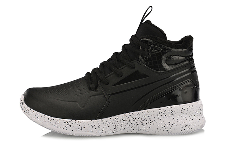 (Women) Li-Ning Hiking Boots 'Retro Black White Winter Edition' AGBM012-3