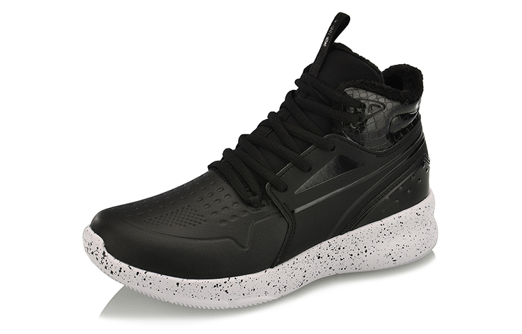 Order (W) Li-Ning Scarpe da Trekking ''Retro Nero Bianco Edizione Invernale'' AGBM012-3