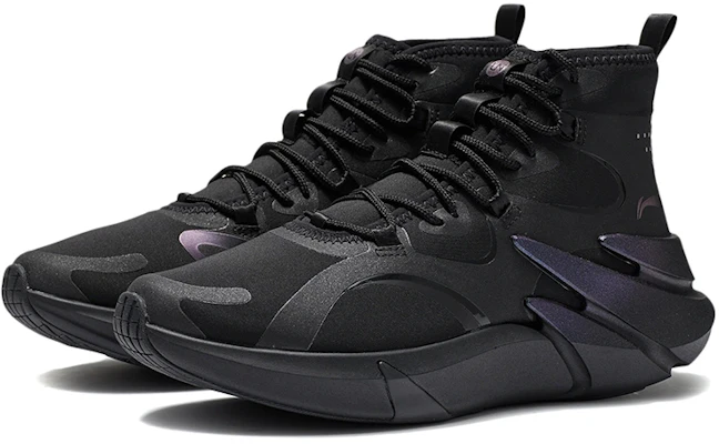 (W) Li-Ning Jing Hong Mid ''Schwarz'' AFWR004-6 Lookbook (W) Li-Ning Jing Hong Mid ''Schwarz'' AFWR004-6