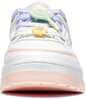 LiNing李寧 征程1.5 防滑耐磨 低筒 溜板鞋 女款 白粉紫 Shop LiNing李寧 征程1.5 防滑耐磨 低筒 溜板鞋 女款 白粉紫