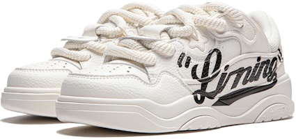 LiNing李寧 征程2.0 閃閃鞋 厚底增高 緩震回彈 輕量量 低筒 板鞋 女款 雲霧白 Lookbook LiNing李寧 征程2.0 閃閃鞋 厚底增高 緩震回彈 輕量量 低筒 板鞋 女款 雲霧白