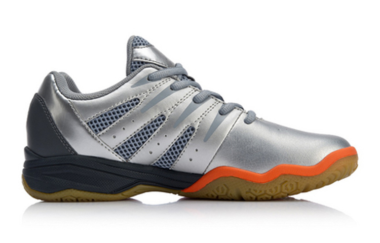 Order (W) Scarpe da Badminton Li-Ning Kason ''Argento Arancione'' FYTN014-2