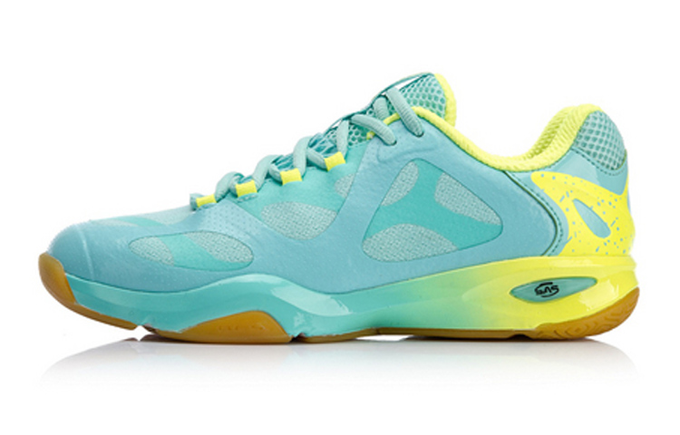 (Women) Li-Ning Kason Badminton Shoes 'Water Blue Green' FYZN002-1