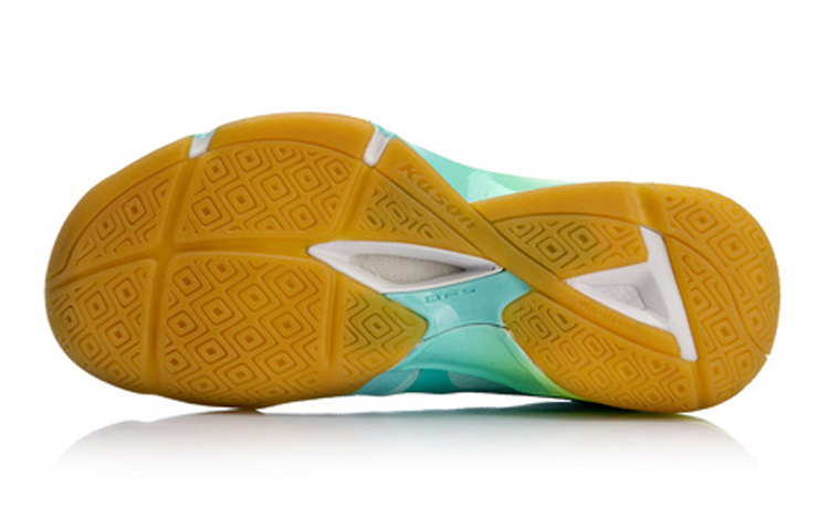Purchase (W) Scarpe da Badminton Li-Ning Kason ''Blu Acqua Verde''. FYZN002-1