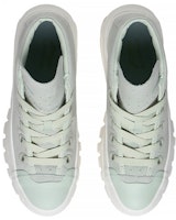 LiNing李寧 真皮靴 中幫厚底運動休閒鞋 女款 青白玉色 Shop LiNing李寧 真皮靴 中幫厚底運動休閒鞋 女款 青白玉色