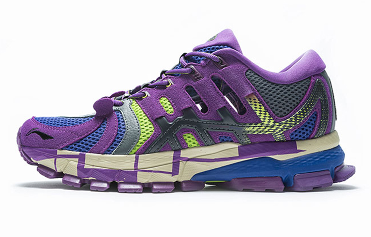 (Women) Li-Ning Liejun ACE Running Shoes Blue/Purple ARZN004-8