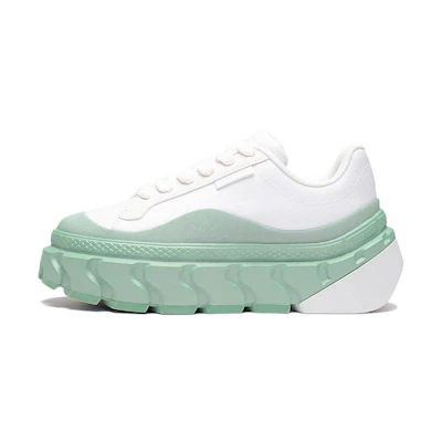 (W) Li-Ning Lifestyle CF Skate Shoes 'Green White'