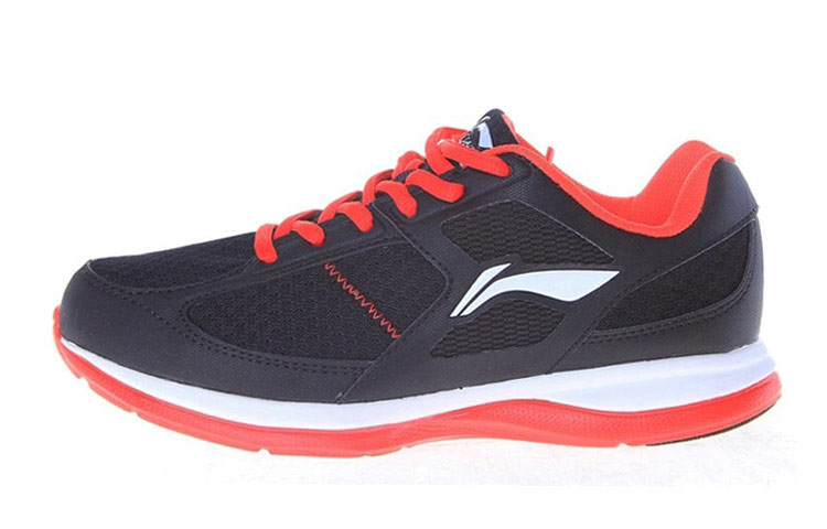 (Women) Li-Ning Lifestyle Comfort Low Top 'Black Red' ARBJ028-3