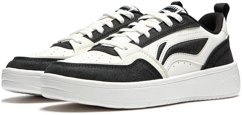 (Women) Li-Ning Lifestyle Low 'Black White' AGCU248-5 Lookbook (Women) Li-Ning Lifestyle Low 'Black White' AGCU248-5