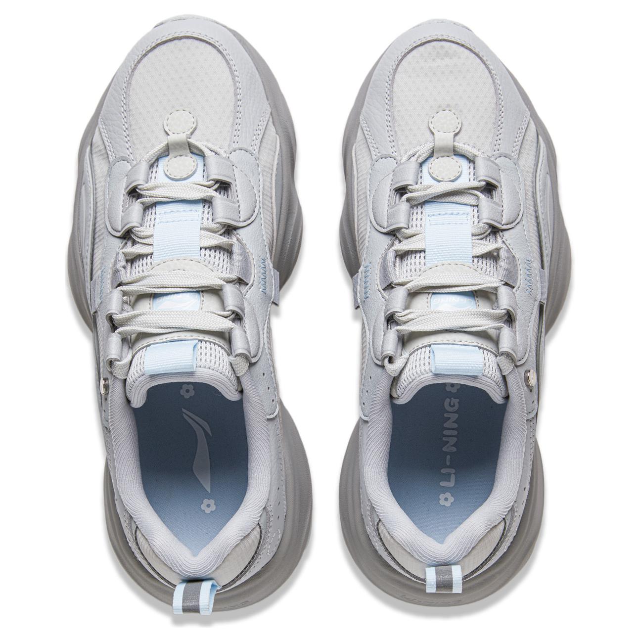 Shop (W) Li-Ning Lifestyle Low 'Gris Miel' AGCU246-2
